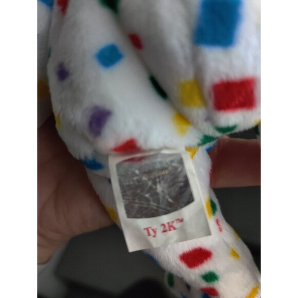 Beanie babies ty 2k bear retired 1999 dob 1/1/2000 collectible - Picture 3 of 3